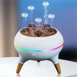 2026 Mesmerizing Jellyfish Diffuser with Music Sync – Watch This 250ML Ultrasonic Humidifier Lights Up & Pulses to Music, Creating a Soothing 7-Color Remote-Controlled Ambiance for Your Home or Office