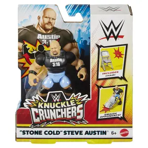 Stone Cold Steve Austin - WWE Knuckle Crunchers 2 Mattel WWE Toy Wrestling Action Figure