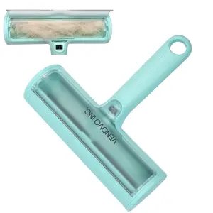 Venovo INC. Pet Hair Remover & Reusable Lint Roller – Multi-Surface Fur Remover for Dogs & Cats – Includes Free Nail Clipper & Grooming Brush –
