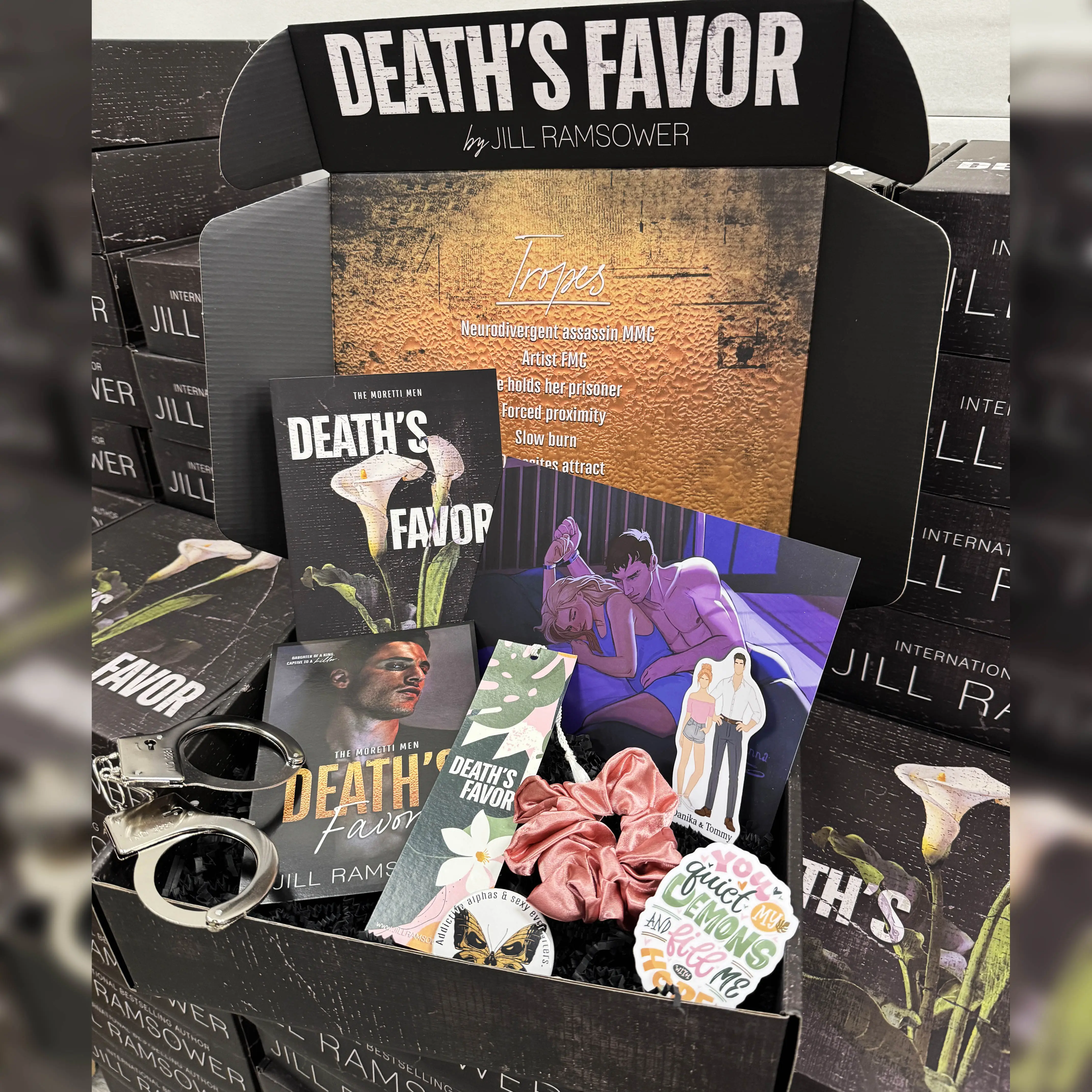 Death's Favor Ultimate Signed Book Box