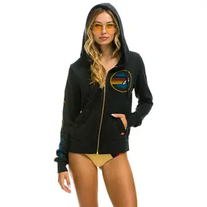 AVIATOR NATION BROOKLYN HOODIE - CHARCOAL
