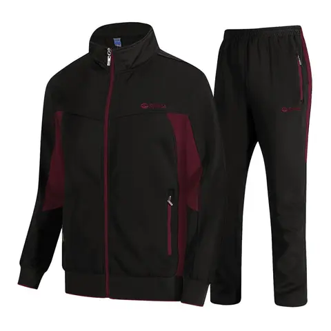 GOPUNE Men's Fall  and Winter Outfits Tracksuits Sweatsuits 2 Pieces Casual Athletic Jogging Warm Up Full Zip Long Sleeve Sports Outerwear Breathable Activewear