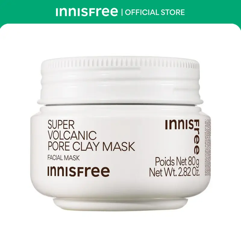 Super Volcanic Pore Clay Mask – Deep Cleanse & Clear Face Pores