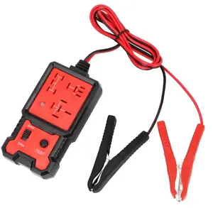 Car Automotive Circuit Tester, 12V/24V Car Relay Tester, Portable Battery Diagnostic Checker Tool Professional Car Relay Tester for Easy Troubleshooting and Accurate Readings