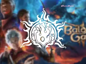 Baldurs Gate Sorcerer Class Symbol Vinyl Decal Sticker