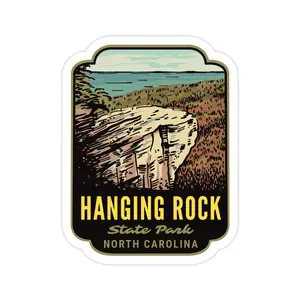 Hanging Rock State Park NC - Vinyl Sticker