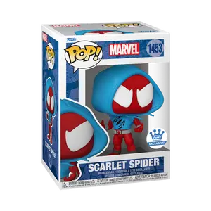 Funko Pop! Marvel - Scarlet Spider with Hoodie #1453 Exclusive (Sticker may vary) Collectible Pop Vinyl Figure