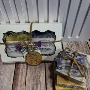 E&J Haven Discovery Duo – 2 Handmade Soap Bars Mix & Match Natural Cold Processed All Natural Oils