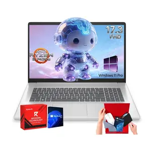HP 17.3" FHD Business Laptop 2026, AMD Ryzen 5 7430U, Up to 64GB RAM,Up to 2TB NVMe SSD, w/Redragon Bundle, Anti-Glare Display, Copilot Ready for Business, Full Numeric Keypad, Windows 11 Pro, Silver