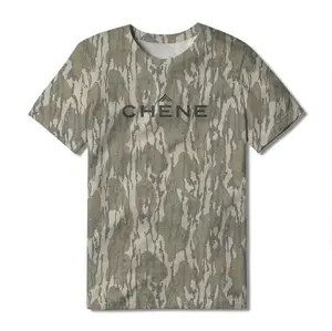 CHÊNE Classic Tree Camo T-Shirt, Durable Nature Pattern Tee for Outdoor Adventures and Casual Looks, T Shirt 3D Camo, Style T Shirt 3D Camo