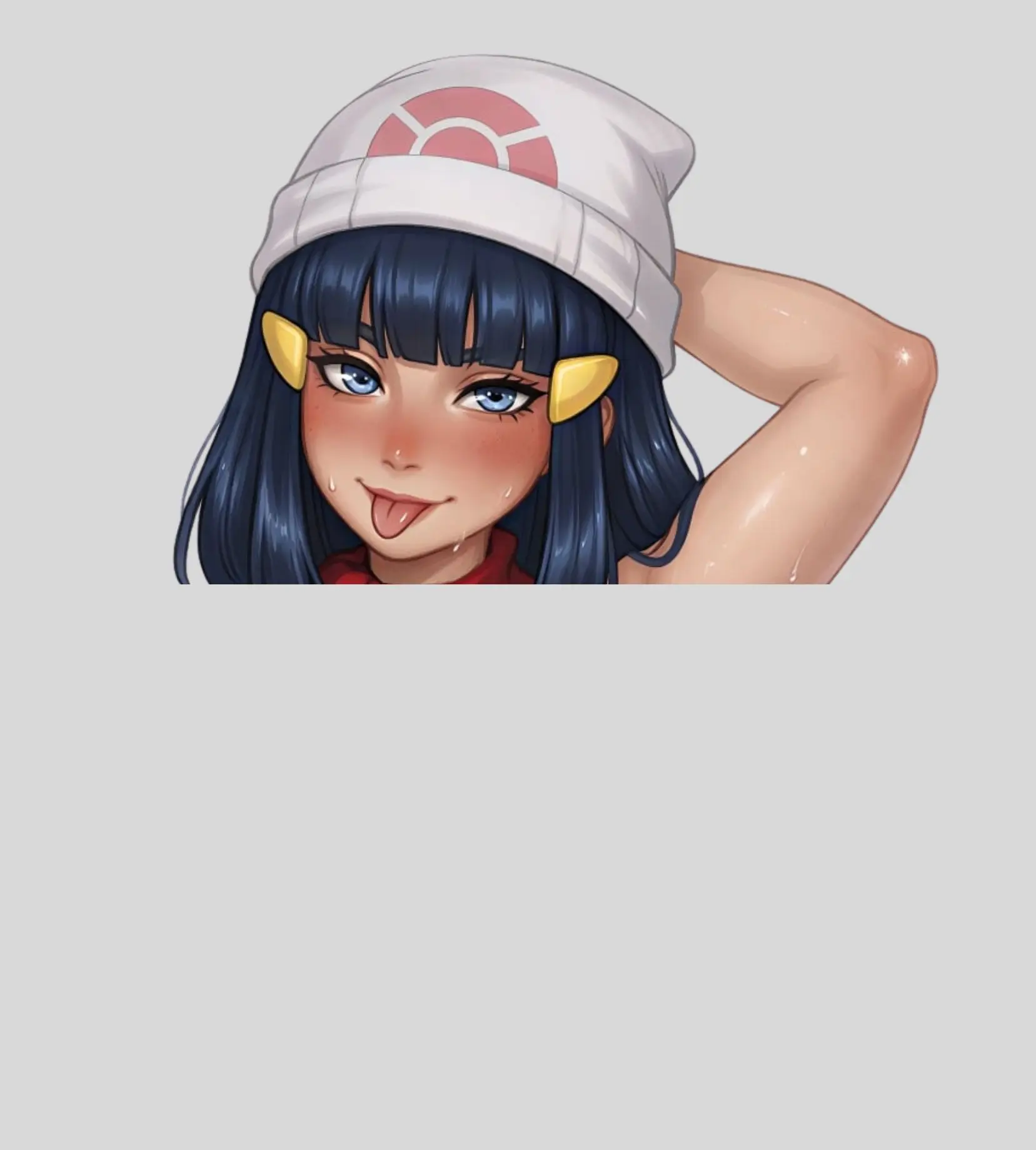 Dawn Anime Sticker Cute Aesthetic Vinyl Decal For Laptop Water Bottle Waterproof RPG Game Merch Fan Gift