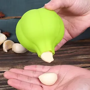 Silicone Garlic Peeler, Kitchen Food Tool, Quick and Easy to Clean, Convenient Kitchen Small Tool, Ideal for Removing Garlic Skin