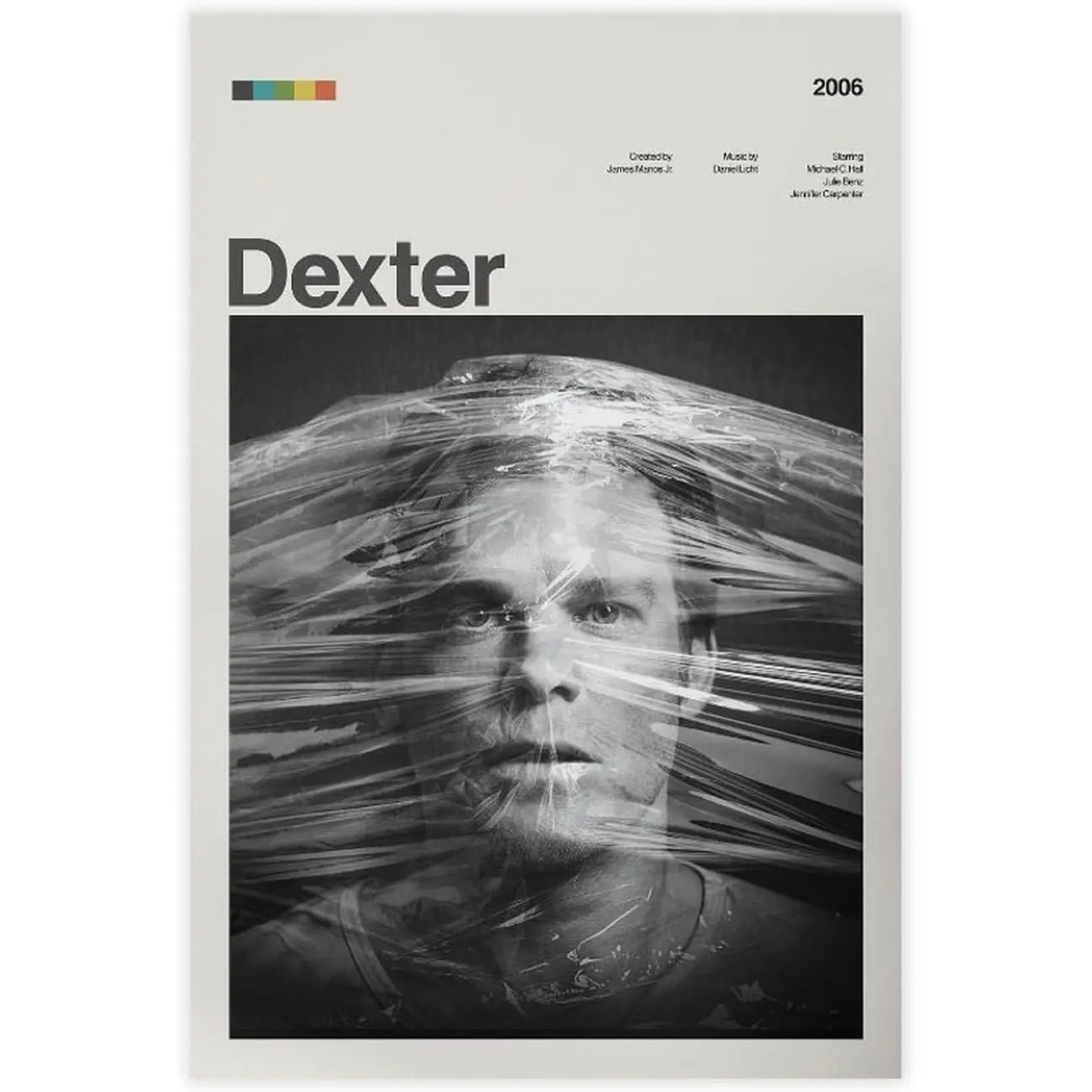 Tv Show Posters Dexter Poster Decorative Painting Canvas Wall Art Living Room Posters Bedroom