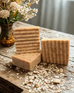 Oatmeal and Honey Goat Milk Soap