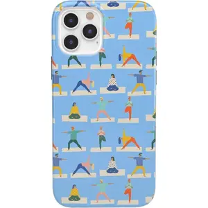 Go with the Flow | Light Blue Yoga Case