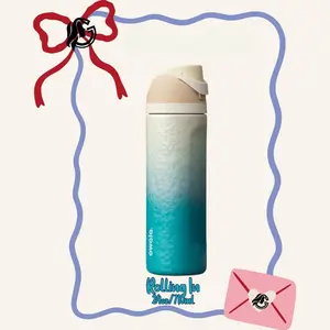 Owala Birthday Bash “Rolling In” Bottle – Tropical Summer Aesthetic FreeSip Flask for Gym, Vacation & Everyday Chill