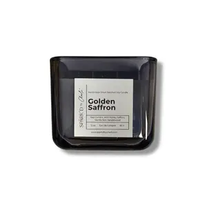 Golden Saffron Soy Candle (Eau de Cologne)