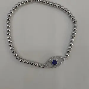 Stainless Steel Evil Eye Bracelet, Fashion Jewelry Accessory for Women