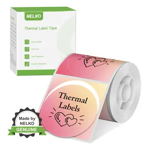 Nelko Thermal Labels for PM220 & PM220S Label Maker 1.57"x1.18" 40x30mm Waterproof Multi-Purpose Self-Adhesive 1 Roll of 230 Labels