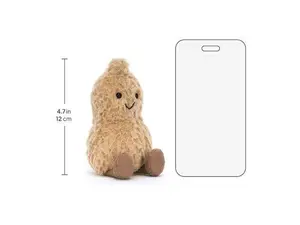 Jellycat Amuseables Peanut Plush Stuffed Toy, Soft Cute Cuddly Gift