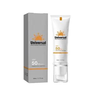 SPF 50 Tinted Sunscreen | Blurring Skin Tint for Glass Skin Glow | No White Cast Sunscreen Primer | 3-in-1 Lightweight Filter for All Skin Tones