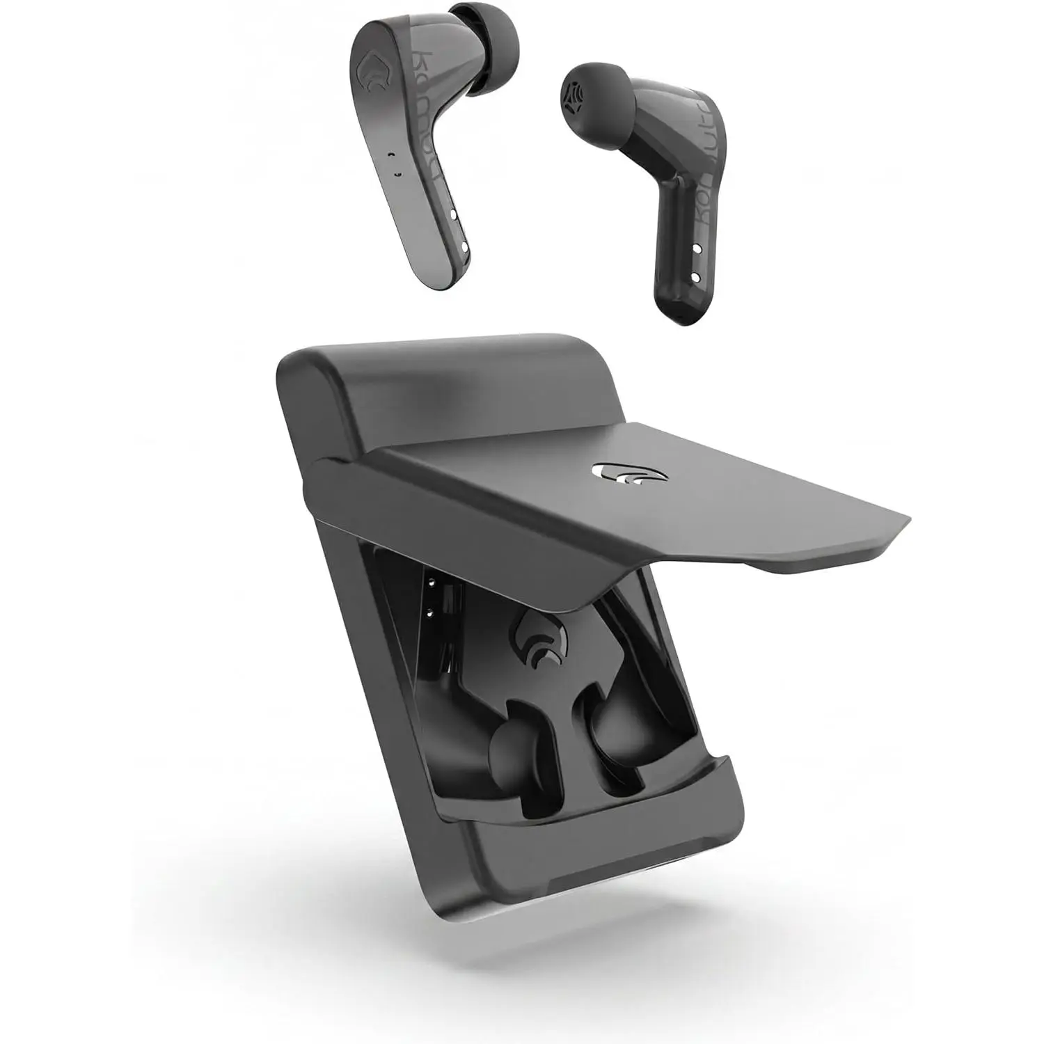 MagSafe Compatible Earbuds, Never Lose Earbuds,50H Playtime, ANC/ENC | Wireless Magnetic Earbuds Attach to Phone, Anti-Loss, Find My, ANC Noise Cancelling, Kickstand, 0.47in Slim Case, IP54