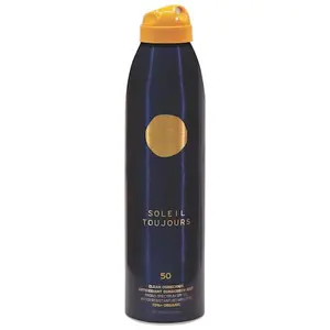 Soleil Toujours  Clean Conscious Body Sunscreen Mist with Vitamin C SPF 30-50
