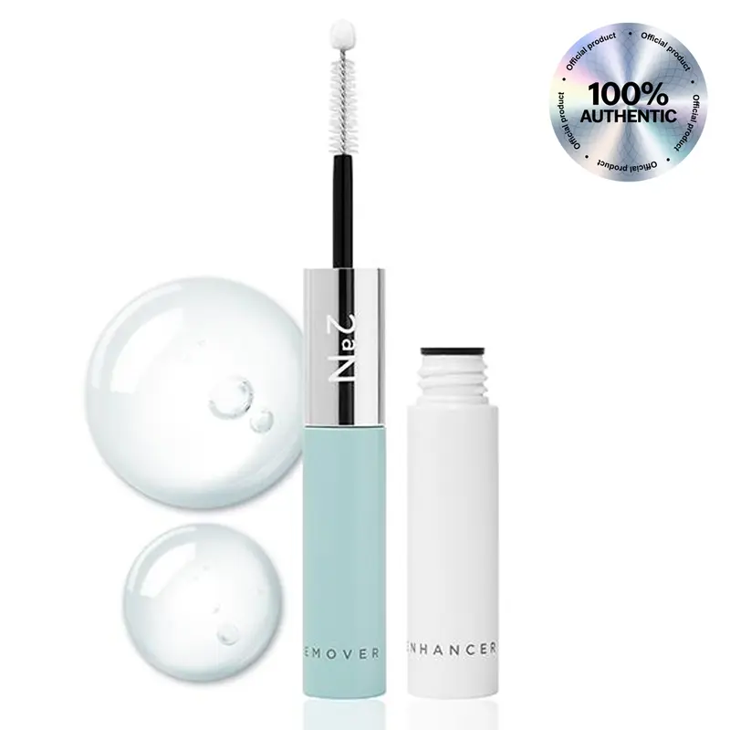 2aN Dual Lash Remover - Official Product 2-in-1 Waterproof Mascara Remover & Eyelash Growth Serum for Thicker, Longer Eyelashes & Eyebrow (0.95 oz EA)