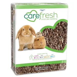 Carefresh Small Pet Soft Paper Bedding, Natural, 60L