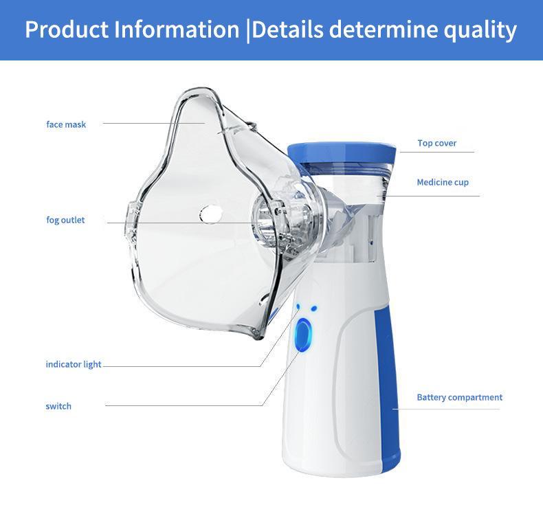 Rechargeable Portable Ultrasonic Humidifier-Home & Travel Skin Care Essential for Hydration and Skin Care