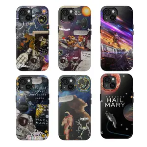 Project Hail Mary Case Ringer Tee Mission Patch, Ryland Grace Phone Case,Suitable for iPhone 17-11 Pro Max/Plus and  Samsung Galaxy S23-25