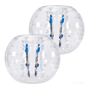 VEVOR Inflatable Bumper Balls 2 - Pack, 4FT/1.2M Body Sumo Zorb Balls for Kids Teens, Durable PVC Human Hamster Bubble Balls for Outdoor Team Gaming Play, Bumper Bopper Toys for Playground, Yard, ParkVEVOR Super Brand Day
