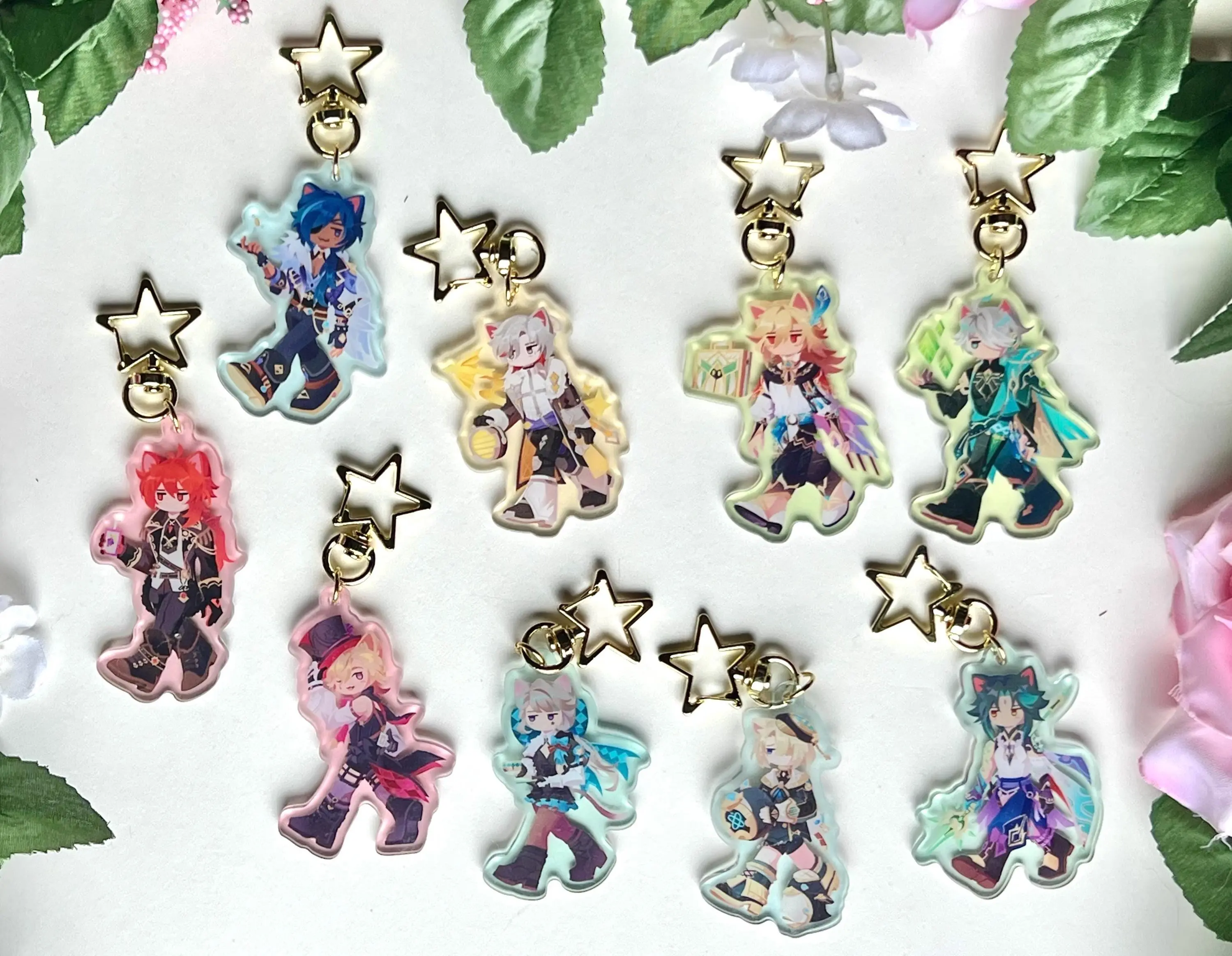 Genshin Impact Cat Ear Keychains (Series 2)