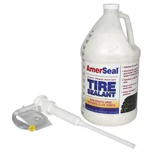 American Sealants 119-0128 Tire Sealant with Pump - 1 gal - Pack of 4