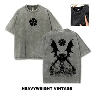 Men's Black Clover 90s Vintage Cotton Fabric Casual Top, Oversized Graphic Tee, Streetwear & Vacation Menswear Outfits.estado merch.humid heat clothing