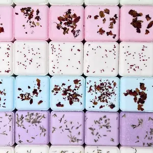 Natural Aromatherapy Shower Steamers with Essential Oils - Choose from 15 Scents Option - Perfect Gift for Her or Party Favors Body Care Blend Cream Cubes