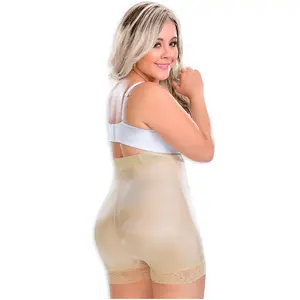 La Coqueta Women's Seamless High Waisted Shaping Shorts | Invisible Fit & Light Control | Ref. 0216