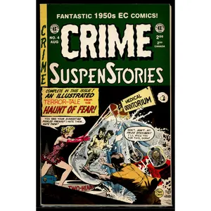 Crime SuspenStories #4 EC Comics Johnny Craig Golden Age 1950s