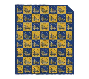 Pegasus Sports NBA Tonal Logo Box 60x70 Sherpa Blanket