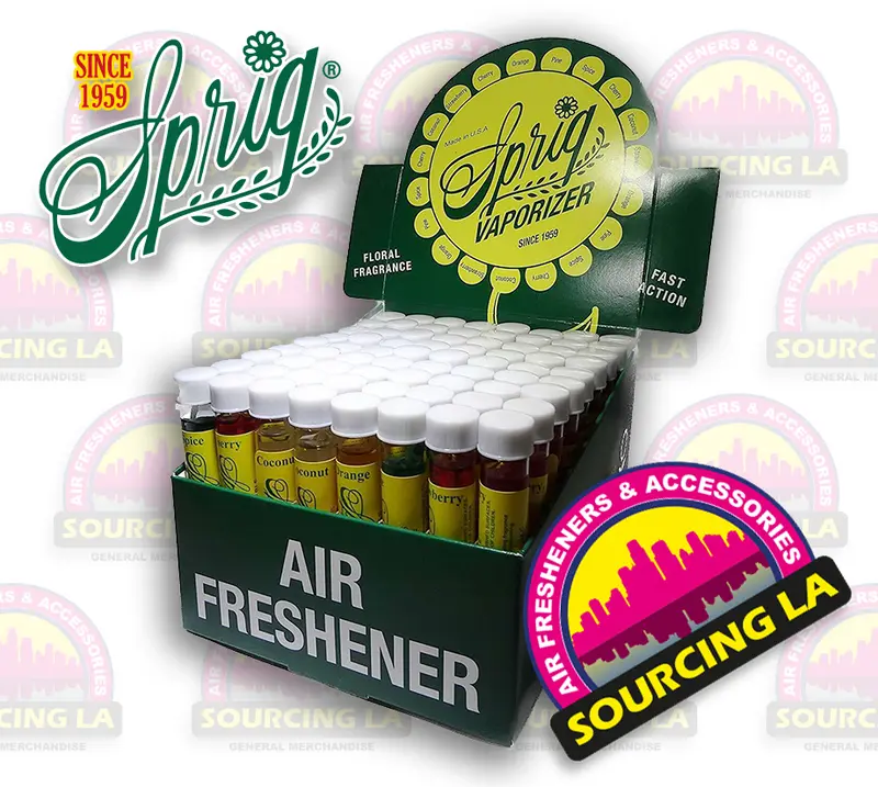 Sprig Vaporizer Air Freshener, Made in the USA Since 1959 (72 pcs All Spice  Scent)
