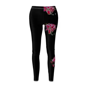 Neina Bee Casual Leggings Original Design, Skinny Fit Custom Comfortable Clothing, Abstract Art