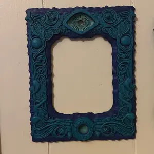 Mystic Eye Gothic Frame – Hand Painted Wall Decor