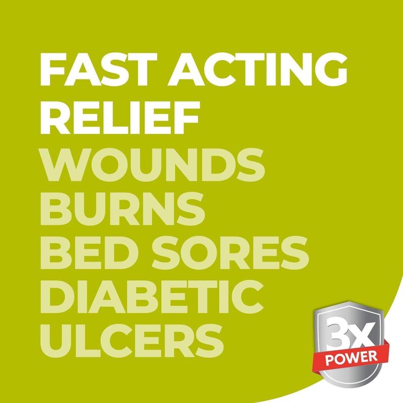 terrasil Care 3X -  Wound Healing Ointment, Infection Protection for Bed Sores, Pressure Sores, Blisters, Cuts, Burns & First Aid. Dermatologist-Tested, Hypoallergenic Approved (.5oz)