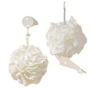 Large Size Soft Bath Loofah, No Deformation Foaming Shower Ball, Body Scrub Back Cleaning Bath Puff for Daily Bath