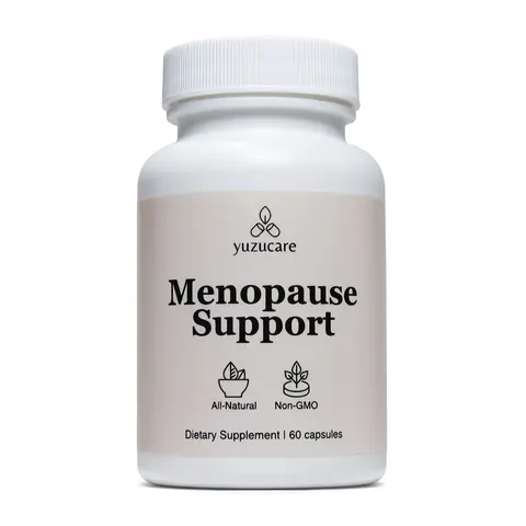 Yuzucare Menopause Support Supplement for Women - All-Natural, Non-GMO Menopause Relief for Hot Flashes, Night Sweats - 60 capsules