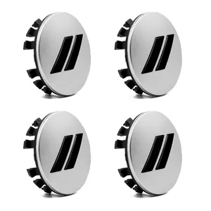4PCS 2.5 Inch 63mm Slashes Car Wheel Center Cap For Charger Challenger 2017-2022 Decor Car Rims