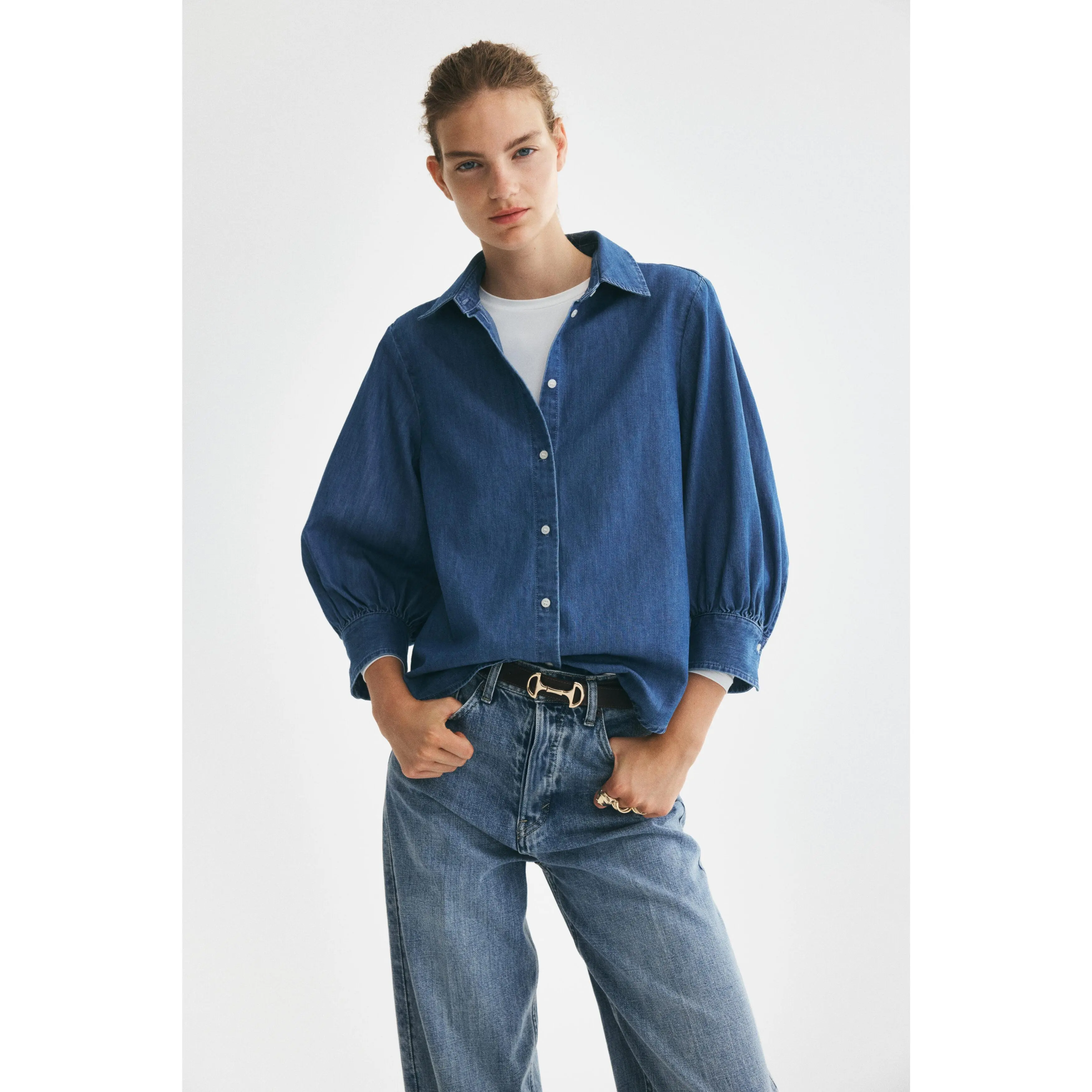 H&M Denim shirt