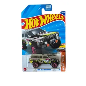 Hot Wheels 1988 Jeep Wagoneer Zamac Edition 1:64 Diecast Car