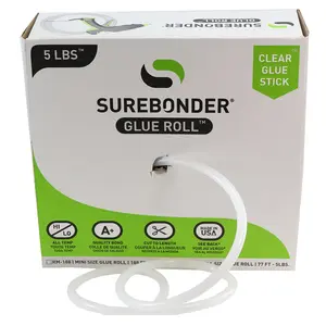 Clear Stik 77FT Full Size All Purpose Hot Glue Roll Clear Stik 77FT Full Size All Purpose Hot Glue Roll