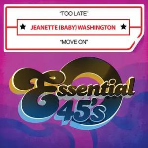Jeanette Baby Washington - Too Late / Move on  [CD5 MAXI-SINGLE]